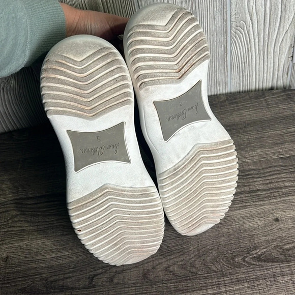 WOMEN SAM EDELMAN MEENA SNEAKER SHOES US SIZE 9 M GREEN BLACK WHITE - Picture 4 of 7